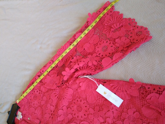 NWT! J.Marie Dress ONLY $59! Retail $168! Seraphina Floral 3D Lace Sz XS - Picture 7 of 9